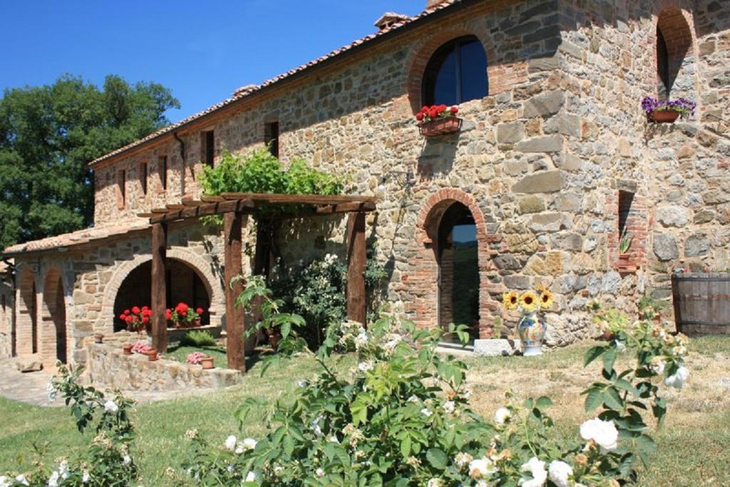 Le Piane Villa Castiglione dʼOrcia Екстериор снимка